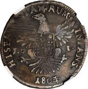 12 Tari - Ferdinando III, Italy, 1799-1804 reverse image