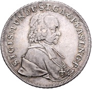 1 Thaler - Sigismund von Schrattenbach obverse image