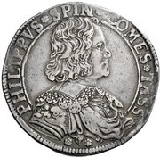 1 Scudo - Filippo obverse image