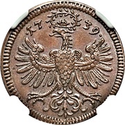 1 Soldo - Carlo VI obverse image