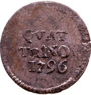1 Quattrino - Ferdinando III, Italy, 1791-1800 reverse image
