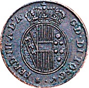 1 Soldo - Ferdinando III obverse image