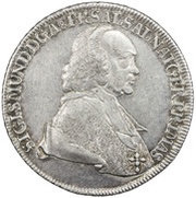 1 Thaler - Sigismund von Schrattenbach type 7 obverse image