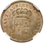 10 Quattrini - Louis I of Bourbon obverse image