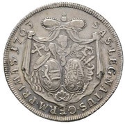 1 Thaler - Sigismund von Schrattenbach type 9, Austria, 1762-1764 reverse image