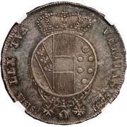 ½ Francescone - Ferdinando III, Italy, 1823 reverse image