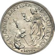 ½ Piastra - Cosimo III, Italy, 1676-1677 reverse image