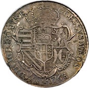 1 Francescone - Pietro Leopoldo 2nd type, Italy, 1767-1768 reverse image