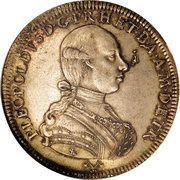 1 Francescone - Pietro Leopoldo obverse image