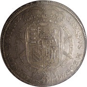 1 Francescone - Pietro Leopoldo, Italy, 1790 reverse image