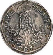 1 Piastra - Francesco I, Italy, 1575-1585 reverse image
