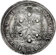 1 Piastra - Ferdinando I, Italy, 1587-1588 reverse image