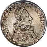 Piastra - Ferdinando II 6th series obverse image