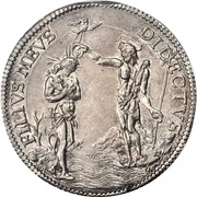 Piastra - Cosimo III 4th type, Italy, 1683-1694 reverse image