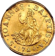 1 Florin - Cosimo III, Italy, 1712-1723 reverse image