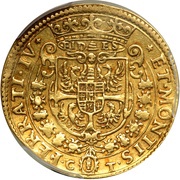 2 Doppie - Ferdinando II, Italy, 1612-1626 reverse image