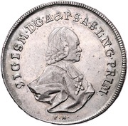 1 Thaler - Sigismund von Schrattenbach Type 11 obverse image