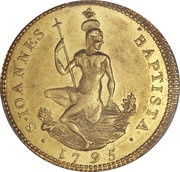 1 Ruspone - Ferdinando III, Italy, 1791-1801 reverse image