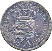 2 Soldi - Charles Louis obverse image