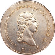 1 Francescone - Louis I obverse image