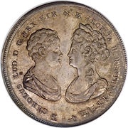 1 Francescone - Charles Louis obverse image
