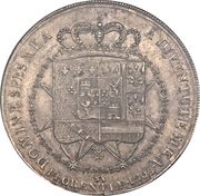 10 Lire - Charles Louis 1st type, Italy, 1803-1806 reverse image