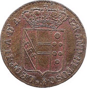 1 Quattrino - Leopoldo II obverse image