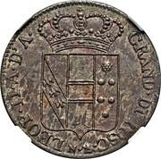 3 Quattrini - Leopoldo II obverse image