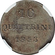 10 Quattrini - Leopoldo II, Italy, 1826-1854 reverse image