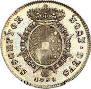 ½ Paolo - Leopoldo II, Italy, 1832-1839 reverse image