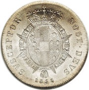 1 Paolo - Leopoldo II, Italy, 1842-1858 reverse image