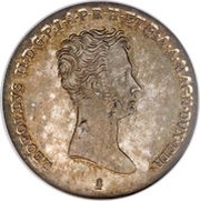 1 Francescone - Leopoldo II obverse image