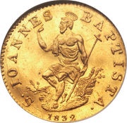 1 Zecchino - Leopoldo II reverse image