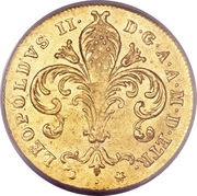 1 Ruspone - Leopoldo II obverse image