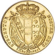 80 Fiorino - Leopoldo II, Italy, 1827-1828 reverse image