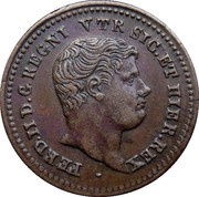 ½ Tornese - Ferdinando II obverse image
