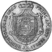 1 Thaler - Ferdinand III of Austria-Tuscany, Austria, 1803 reverse image