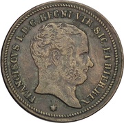 2 Tornesi - Francesco I obverse image