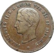 2 Tornesi - Francesco II obverse image