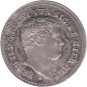 5 Grana - Ferdinando II obverse image