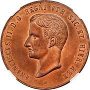 10 Tornesi - Francesco II Naples obverse image