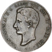 10 Tornesi - Francesco II Rome obverse image