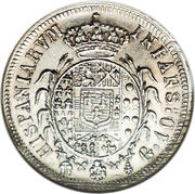 10 Grana - Ferdinando I, Italy, 1818 reverse image