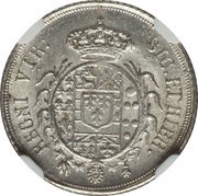 10 Grana - Francesco I, Italy, 1826 reverse image