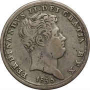10 Grana - Ferdinando II obverse image