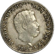 10 Grana - Ferdinando II obverse image