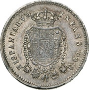 60 Grana - Ferdinando I, Italy, 1818 reverse image