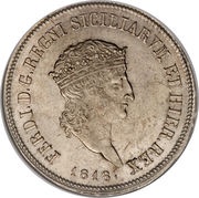 120 Grana - Ferdinando I Small head obverse image