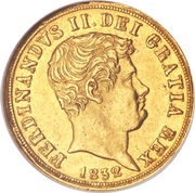 3 Ducati - Ferdinando II obverse image