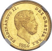 3 Ducati - Ferdinando II obverse image